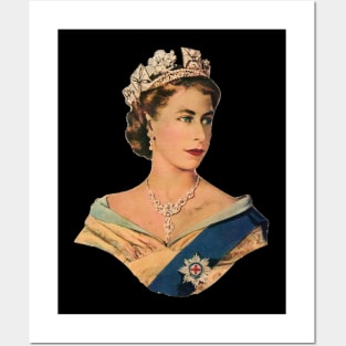Queen Elizabeth II Posters and Art